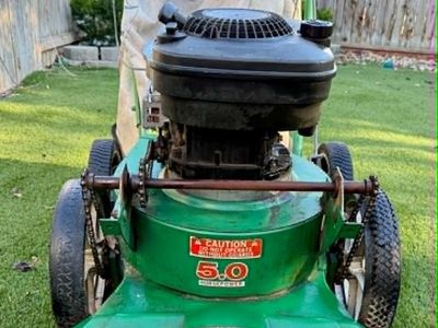 Billy Goat Lawn Vacuum self propelled