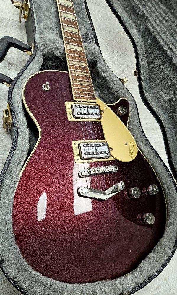 FS/FT 2018 Gretsch G6228 Players Edition Jet with V-Stoptail.