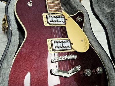 FS/FT 2018 Gretsch G6228 Players Edition Jet with V-Stoptail.