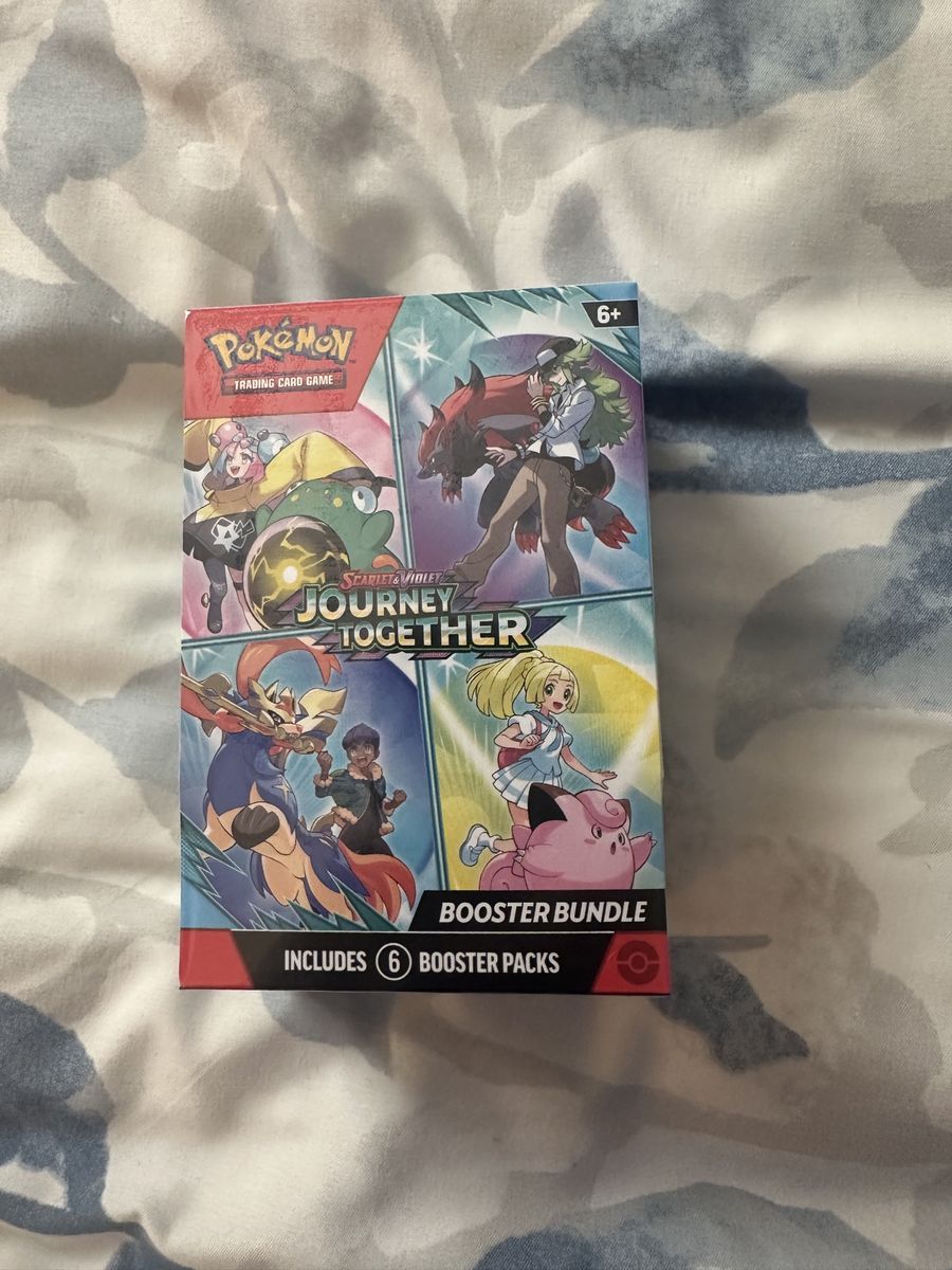 Pokemon TCG Scarlet & Violet Journey Together Booster Bundle - 6 Packs Sealed