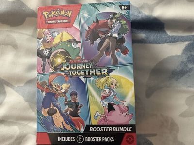 Pokemon TCG Scarlet & Violet Journey Together Booster Bundle - 6 Packs Sealed