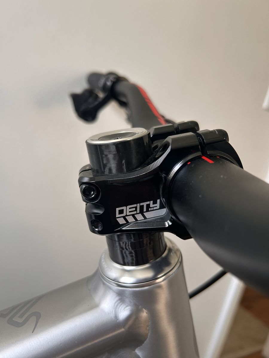 Deity Copperhead Stem Black 35mm