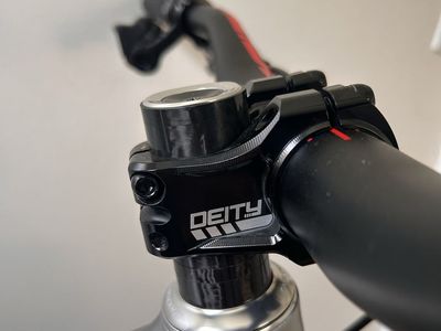 Deity Copperhead Stem Black 35mm