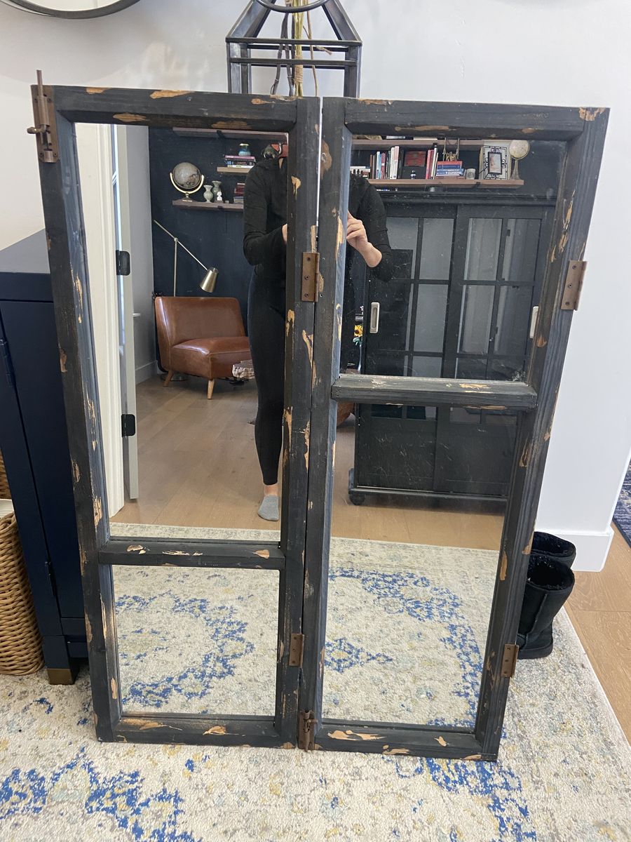 RustIc Black Farmhouse Mirrors