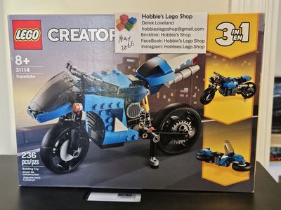 Lego Creator 3 in 1: Superbike (31114)