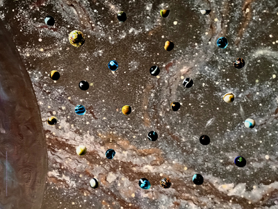 Planets everywhere - Laminate Print