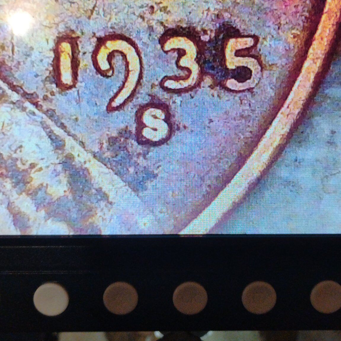 1935 s/ 32 s over date