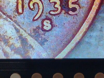 1935 s/ 32 s over date
