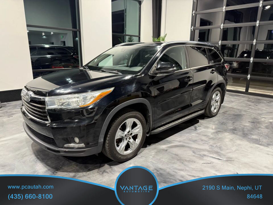 2016 TOYOTA HIGHLANDER Limited Platinum