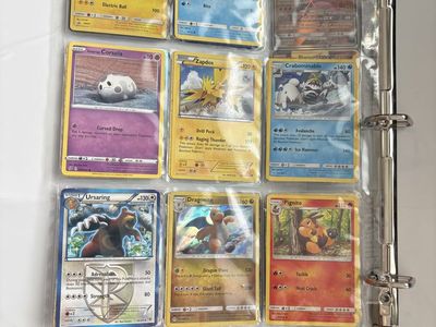 Pokemon Card Collection Binder with Charizard GX, EX, VMAX & Ultra Rares
