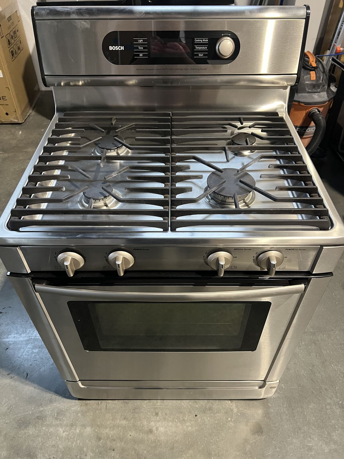Bosch Gas Range