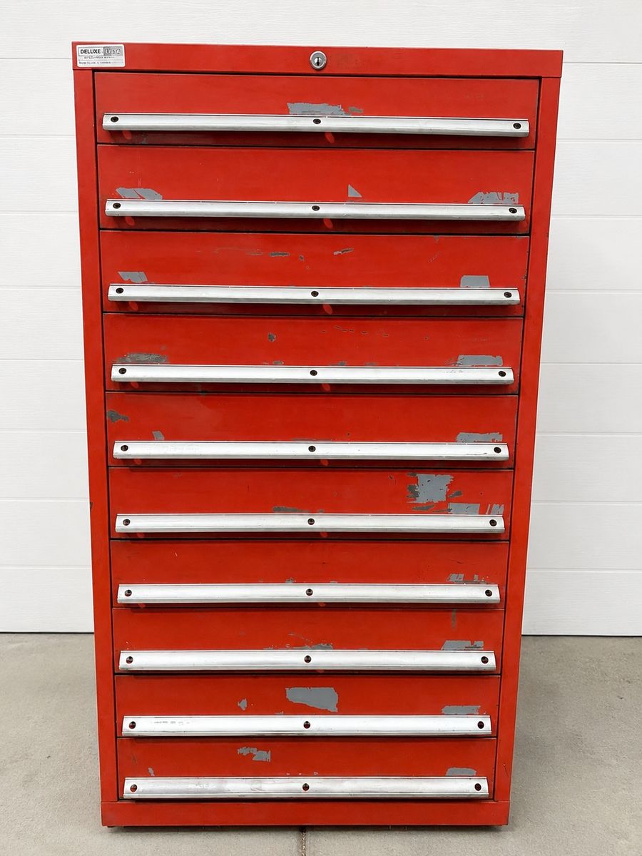 Genuine Lista 10-Drawer Industrial Tool Cabinet – Professional Grade