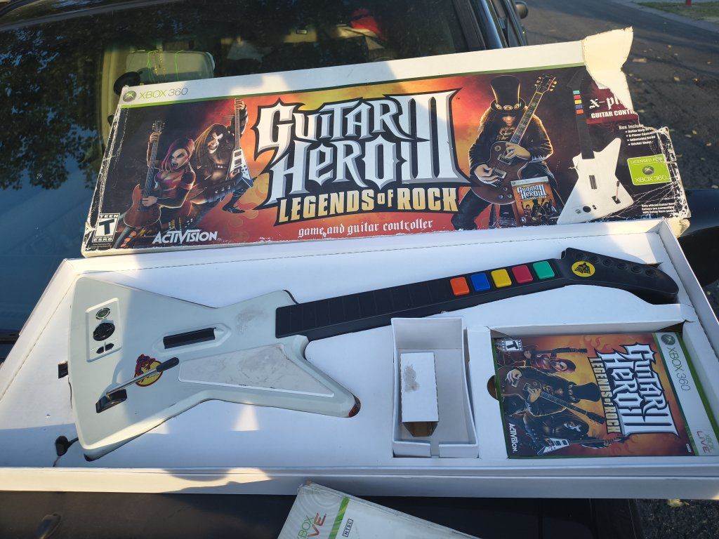 Activision Guitar Hero III Legends of Rock for Xbox 360 with Guitar Controller