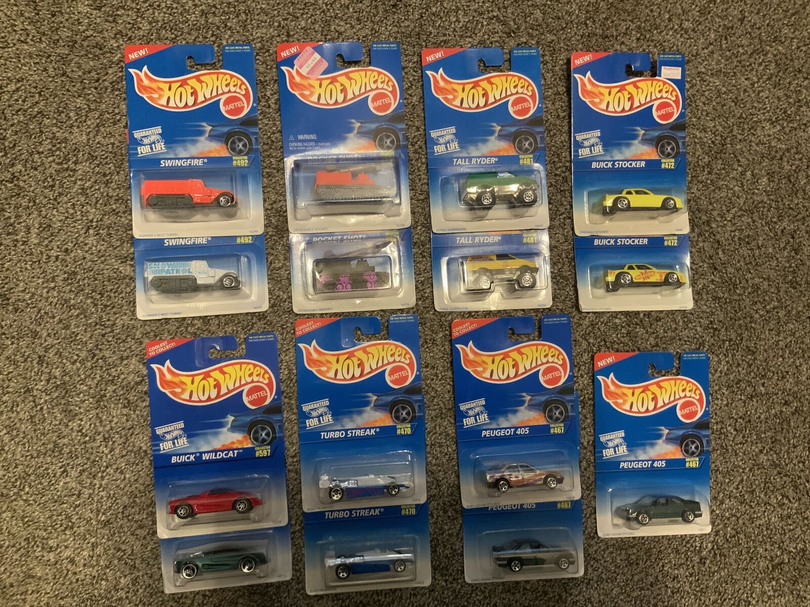 1995 Hot Wheels Variations