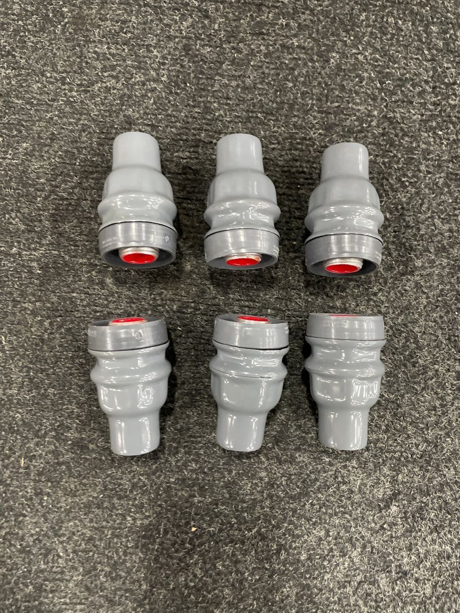 qty-6 Plasti-bond 1/2inch connectors