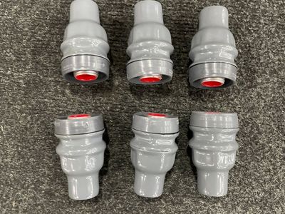 qty-6 Plasti-bond 1/2inch connectors