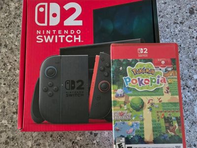 New Unopened Switch 2 with 1 game! trades considered!