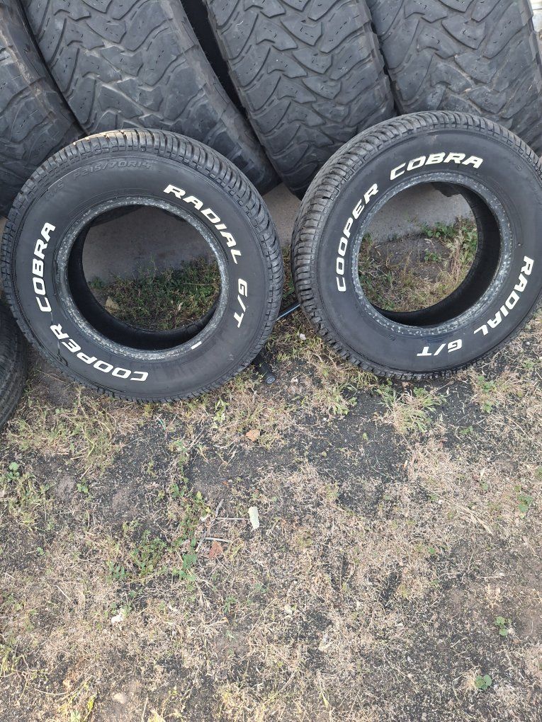 215/70R14  Cooper tires