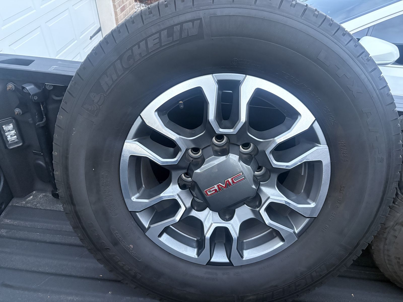 Gmc Oem Wheels 8/180 with Goodyear Tires
