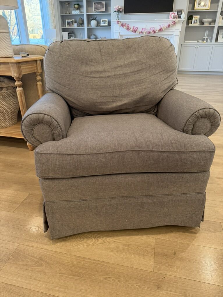 Custom Nursery Swivel Rocker