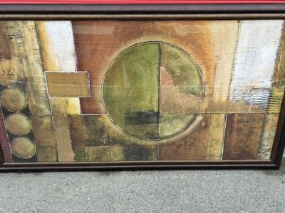 Beautiful Large Modern Framed picture
