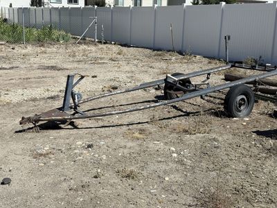 Boat Trailer Frame - 4x13, 5-Lug 15" Rims (Tires flat)