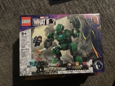 LEGO Marvel Studios What If...? Captain Carter & The Hydra Stomper 76201 - 343 pcs, Age 8+