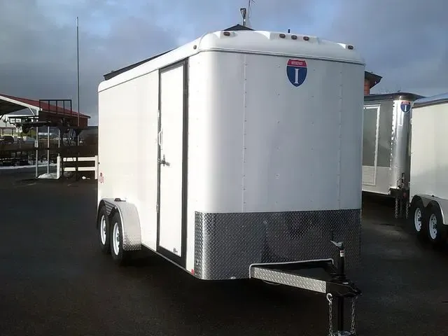7 x 16 Interstate Enclosed Cargo Trailer FREE INSPECTION