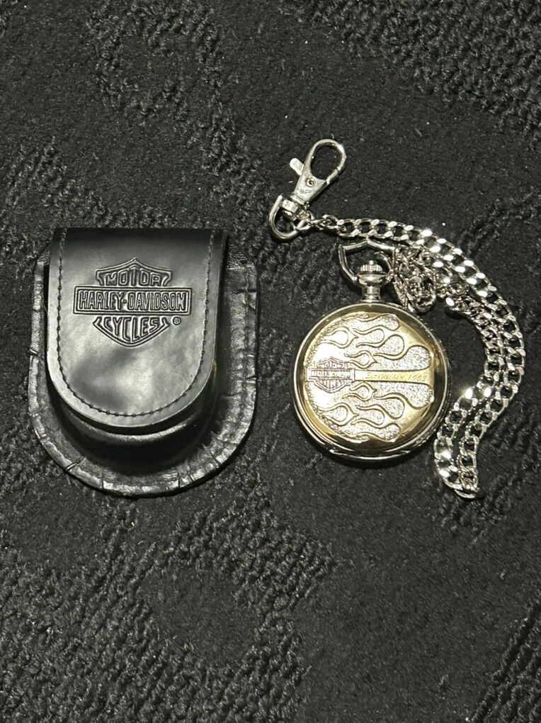 Franklin Mint Harley Davidson Pockrt Watch