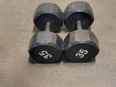dumbbells 70 pounds