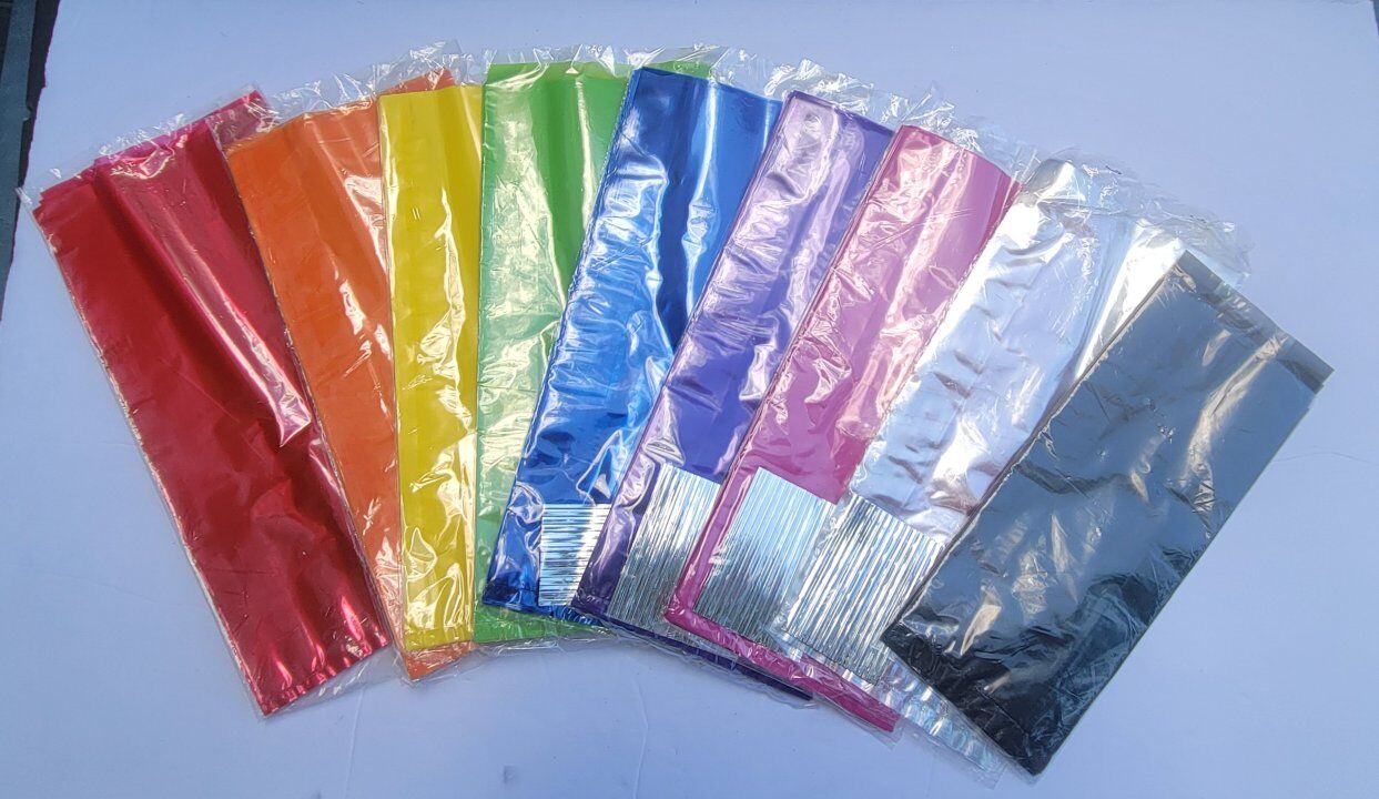 Every color cellophane bags