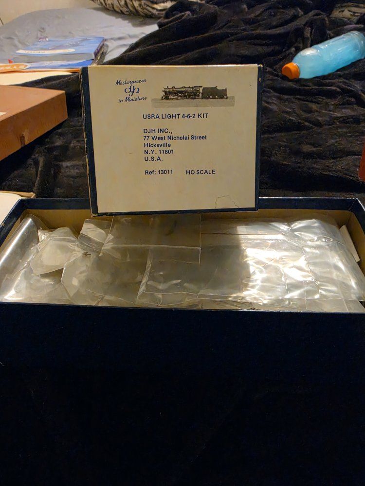 DJH Inc USRA Light 4-6-2 Kit Ref: 13011 HO Scale Model Train