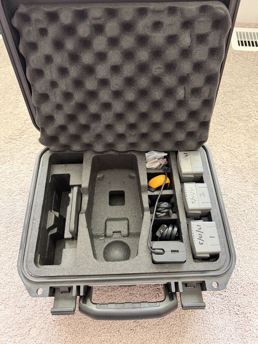 DJI Mavic 2 Pro. Professional-grade accessory kit with Smart Controller, 3 Batteries, Pelican Case & More.  Drone NOT included.