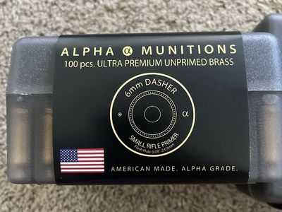 Alpha 6 Dasher Brass