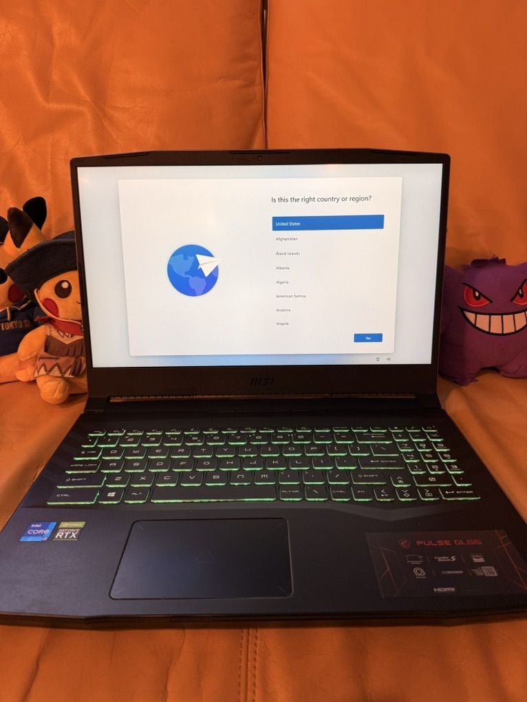 Laptop For Sale- RTX 3060 / i7 11th Gen / 16gb Ram