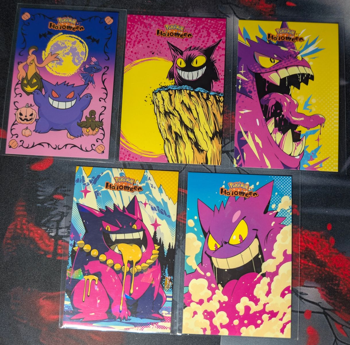 Halloween Pokemon Cards Fan Art