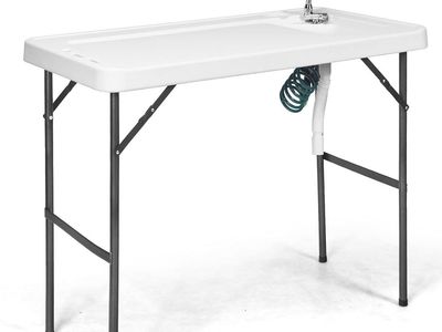 Portable Outdoor Camping Sink and Prep Station