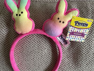 Peeps Plush Easter Headband