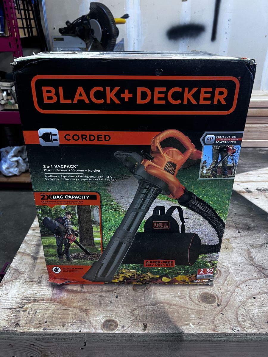 Air blower/Vacuum combo