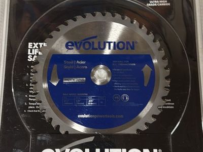 Evolution 6-1/2” steel cutting saw blade