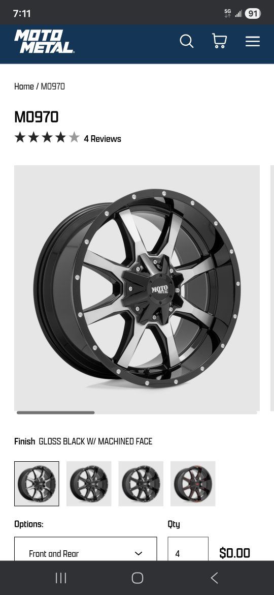 4 Brand new in the box 20 inch Wheels and Toyo 295