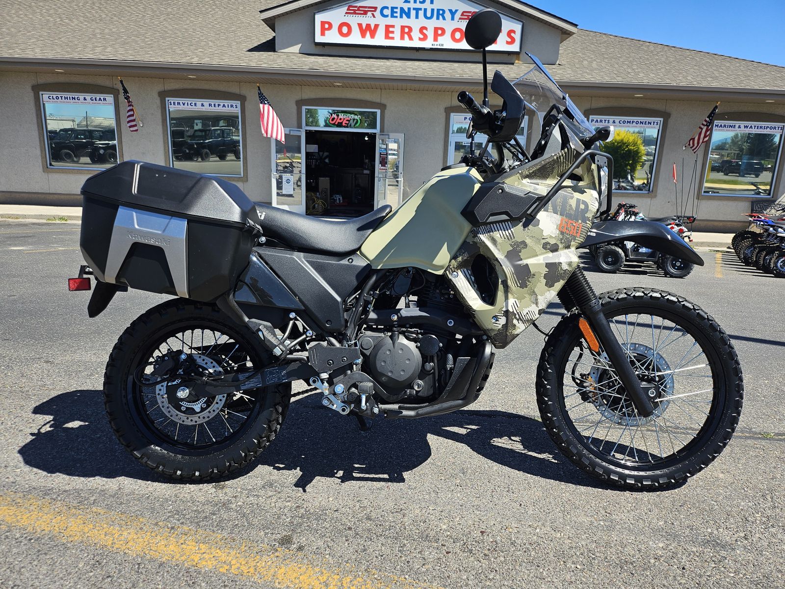 2025 Kawasaki KLR®650 Adventure ABS Motorcycle