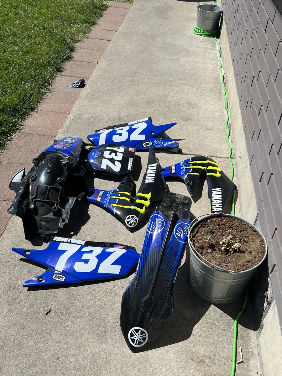 2018 - 2022 YZ450F plastics