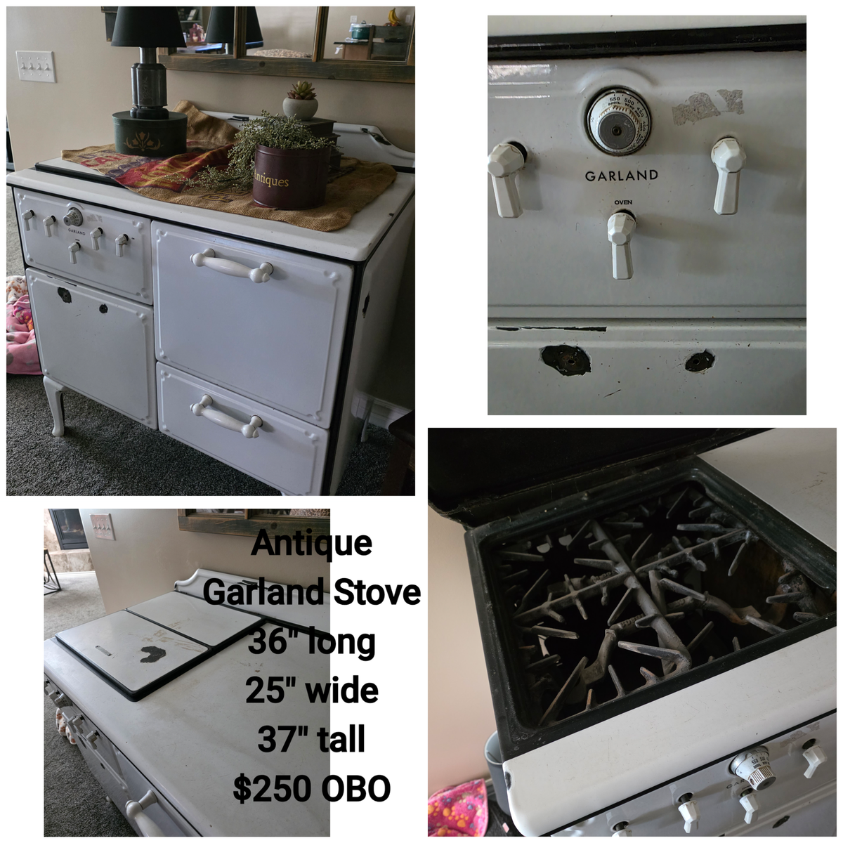 Antiquue Garland Stove