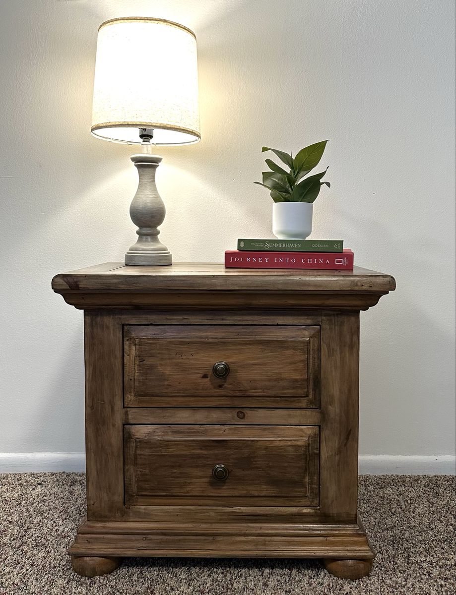 Broyhill Wood Nightstand