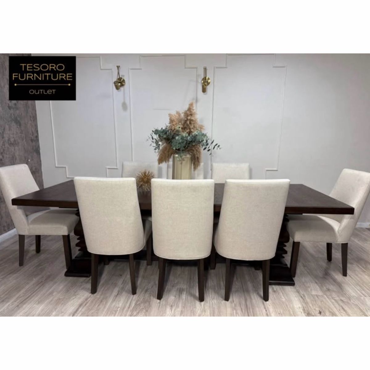 ERMA ELEGANT DINING SET WE OFFER DELIVERY