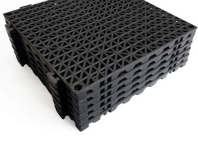 Modular Interlocking Floor Tiles