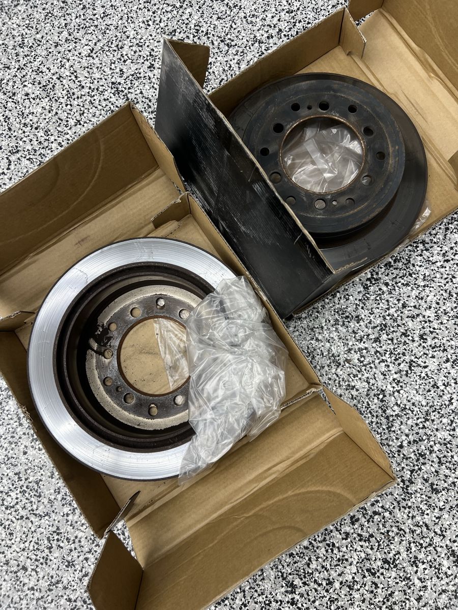 Rear brake rotors and pads - 5th gen 4runner