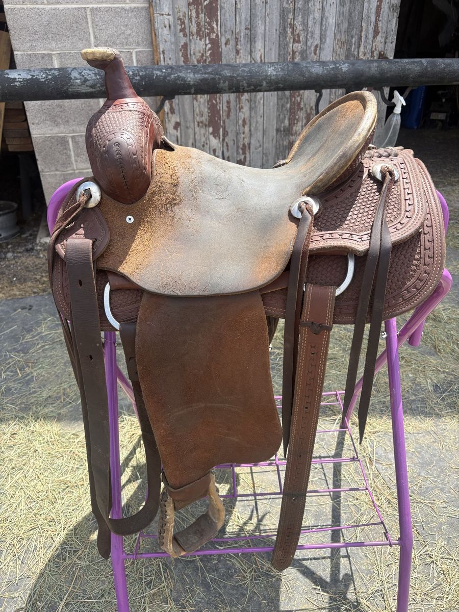 13in kids all around saddle