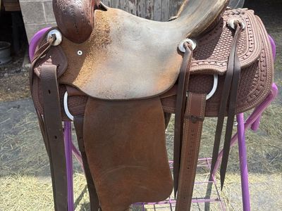 13in kids all around saddle
